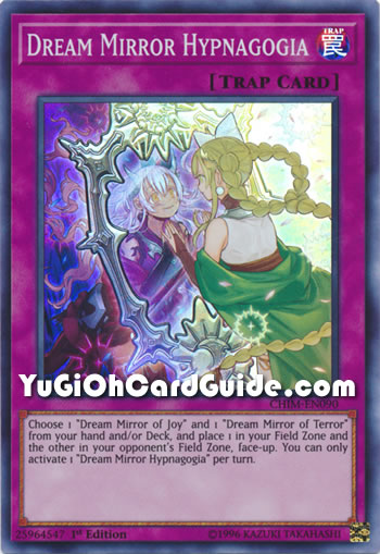 Yu-Gi-Oh Card: Dream Mirror Hypnagogia
