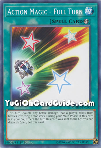 Yu-Gi-Oh Card: Action Magic - Full Turn