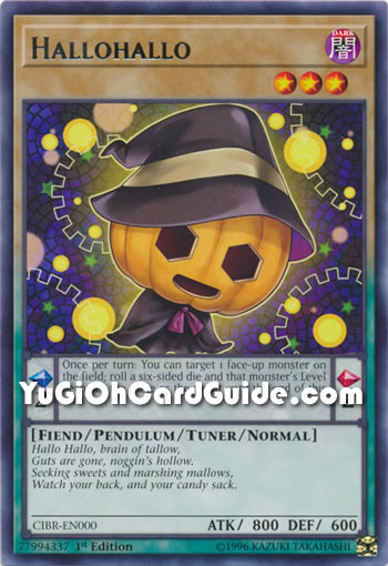 Yu-Gi-Oh Card: Hallohallo