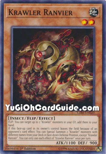 Yu-Gi-Oh Card: Krawler Ranvier