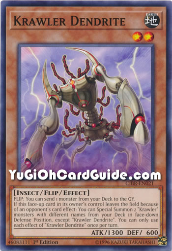 Yu-Gi-Oh Card: Krawler Dendrite