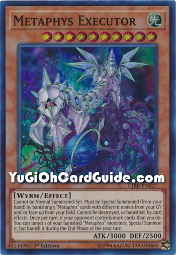 Yu-Gi-Oh Card: Metaphys Executor
