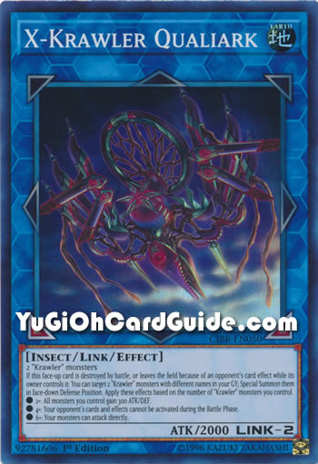 Yu-Gi-Oh Card: X-Krawler Qualiark