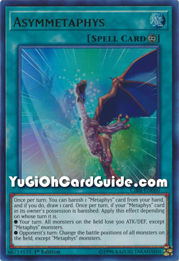 Yu-Gi-Oh Card: Asymmetaphys