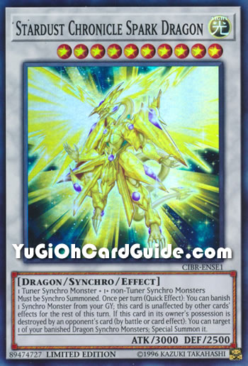 Yu-Gi-Oh Card: Stardust Chronicle Spark Dragon