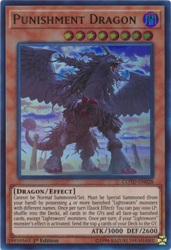 Yu-Gi-Oh Card: Punishment Dragon