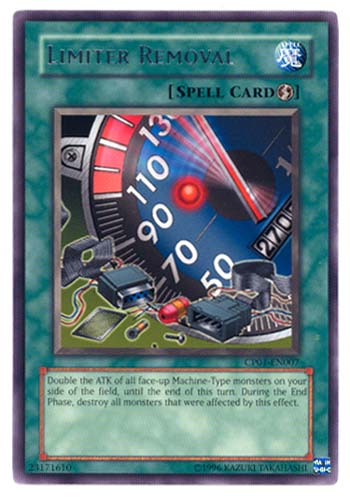 Yu-Gi-Oh Card: Limiter Removal