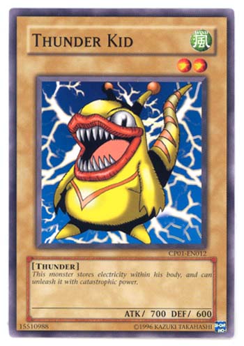 Yu-Gi-Oh Card: Thunder Kid