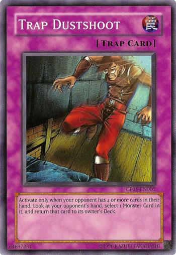 Yu-Gi-Oh Card: Trap Dustshoot