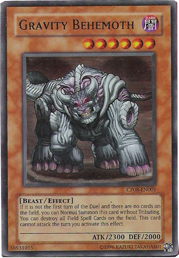 Yu-Gi-Oh Card: Gravity Behemoth