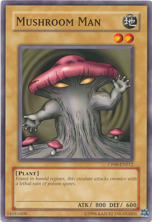 Yu-Gi-Oh Card: Mushroom Man