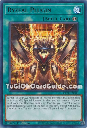 Yu-Gi-Oh Card: Ryzeal Plugin