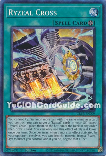 Yu-Gi-Oh Card: Ryzeal Cross