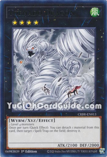 Yu-Gi-Oh Card: Tornado Dragon