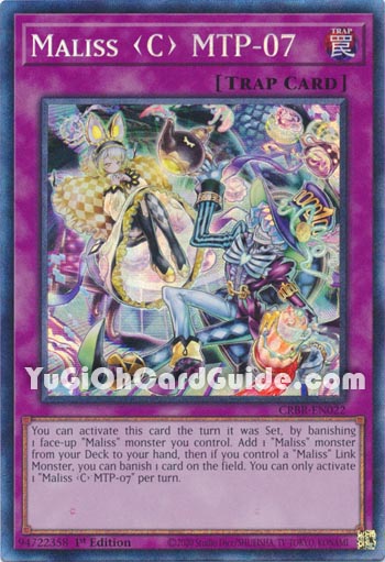 Yu-Gi-Oh Card: Maliss <C> MTP-07