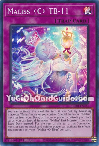 Yu-Gi-Oh Card: Maliss <C> TB-11