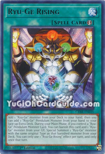 Yu-Gi-Oh Card: Ryu-Ge Rising