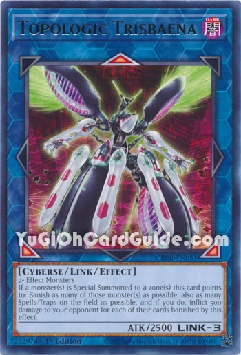 Yu-Gi-Oh Card: Topologic Trisbaena