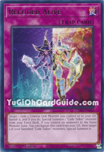 Yu-Gi-Oh Card: Recoded Alive