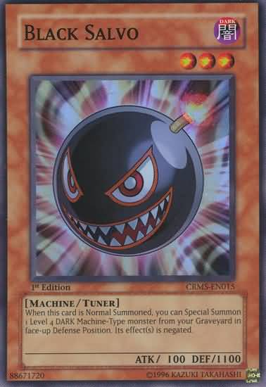 Yu-Gi-Oh Card: Black Salvo