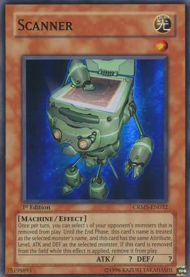 Yu-Gi-Oh Card: Scanner