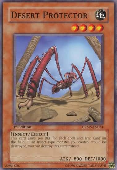 Yu-Gi-Oh Card: Desert Protector