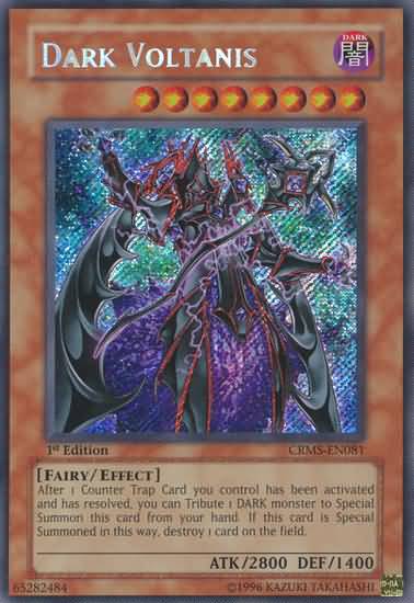 Yu-Gi-Oh Card: Dark Voltanis