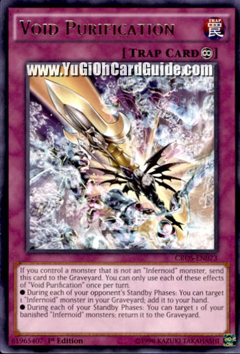 Yu-Gi-Oh Card: Void Purification