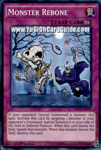 Yu-Gi-Oh Card: Monster Rebone