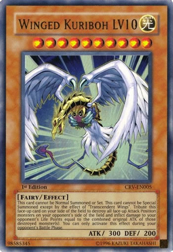 Yu-Gi-Oh Card: Winged Kuriboh LV10