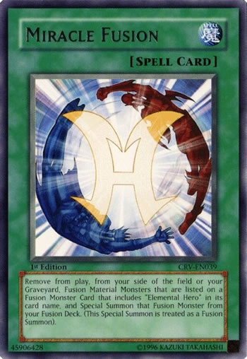 Yu-Gi-Oh Card: Miracle Fusion