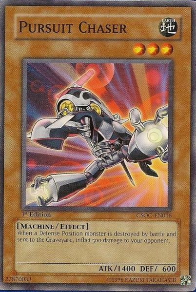 Yu-Gi-Oh Card: Pursuit Chaser
