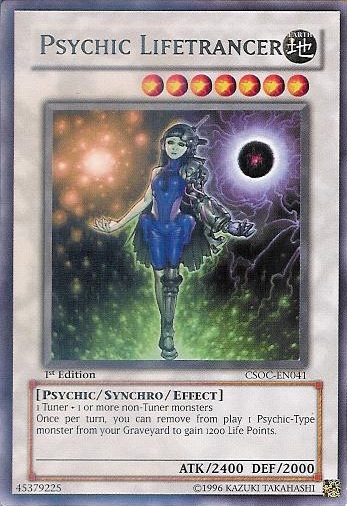 Yu-Gi-Oh Card: Psychic Lifetrancer