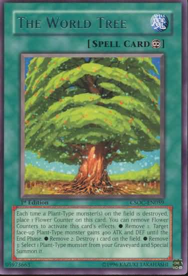 Yu-Gi-Oh Card: The World Tree