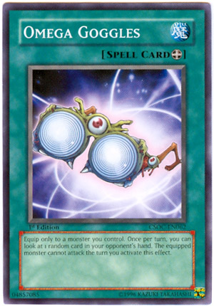 Yu-Gi-Oh Card: Omega Goggles