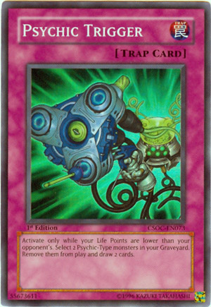 Yu-Gi-Oh Card: Psychic Trigger