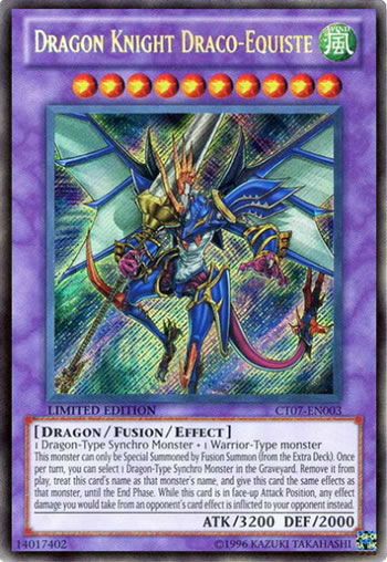 Yu-Gi-Oh Card: Dragon Knight Draco-Equiste