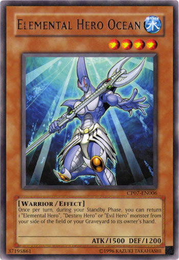 Yu-Gi-Oh Card: Elemental HERO Ocean