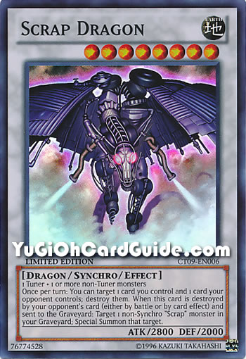 Yu-Gi-Oh Card: Scrap Dragon