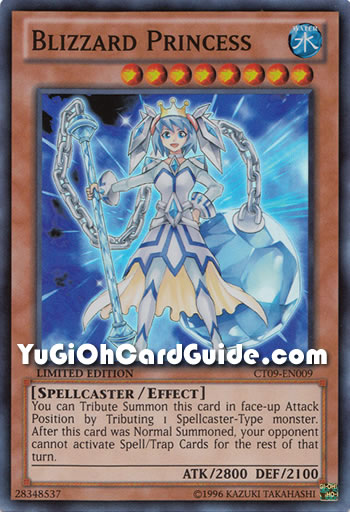 Yu-Gi-Oh Card: Blizzard Princess