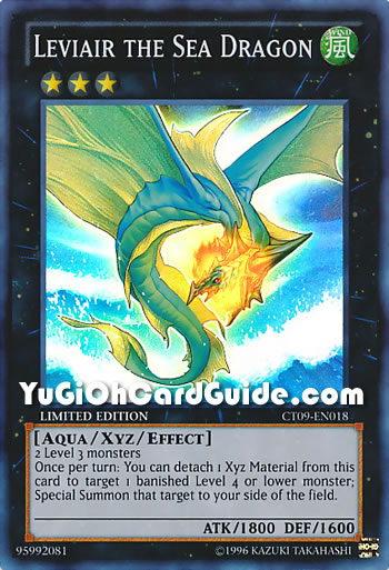 Yu-Gi-Oh Card: Leviair the Sea Dragon
