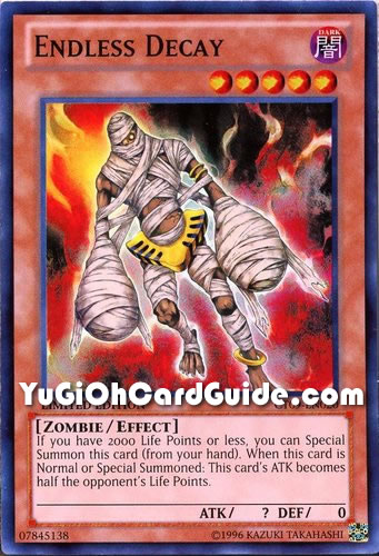 Yu-Gi-Oh Card: Endless Decay