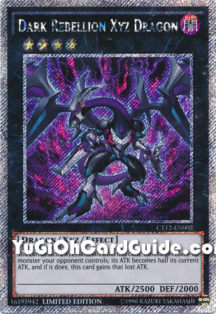 Yu-Gi-Oh Card: Dark Rebellion Xyz Dragon