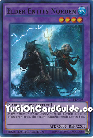 Yu-Gi-Oh Card: Elder Entity Norden