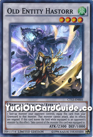Yu-Gi-Oh Card: Old Entity Hastorr
