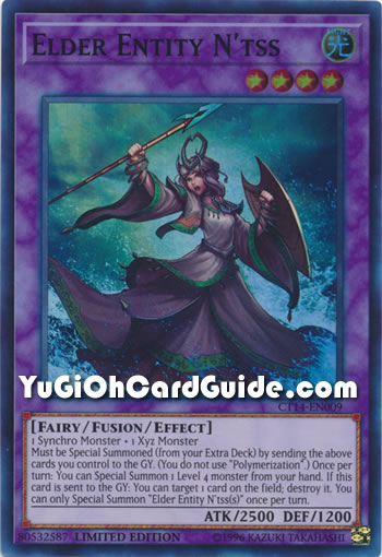 Yu-Gi-Oh Card: Elder Entity N'tss