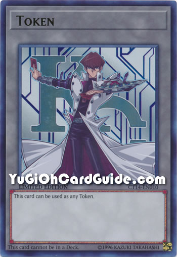Yu-Gi-Oh Card: Seto Kaiba Token