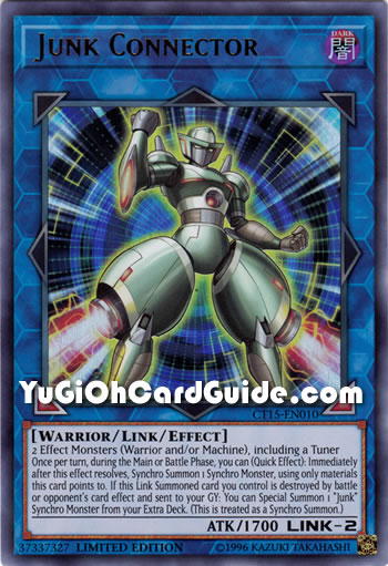 Yu-Gi-Oh Card: Junk Connector