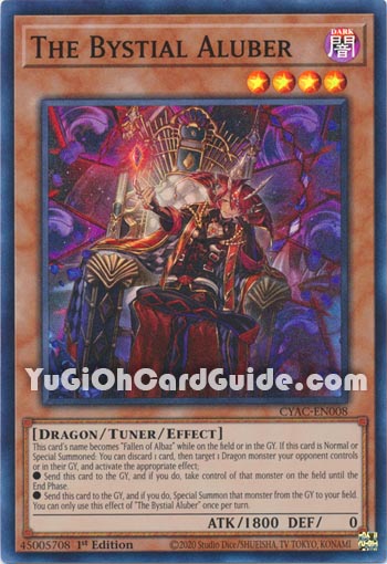 Yu-Gi-Oh Card: The Bystial Aluber