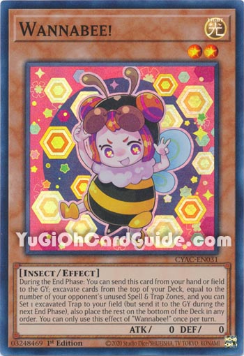 Yu-Gi-Oh Card: Wannabee!